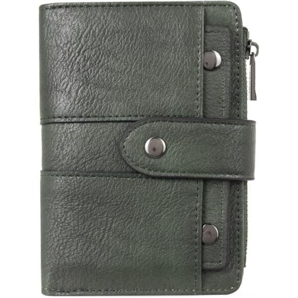 Handbags - Small Wallet for Women Leather Bifold Multi Mini Card Holder Organizer